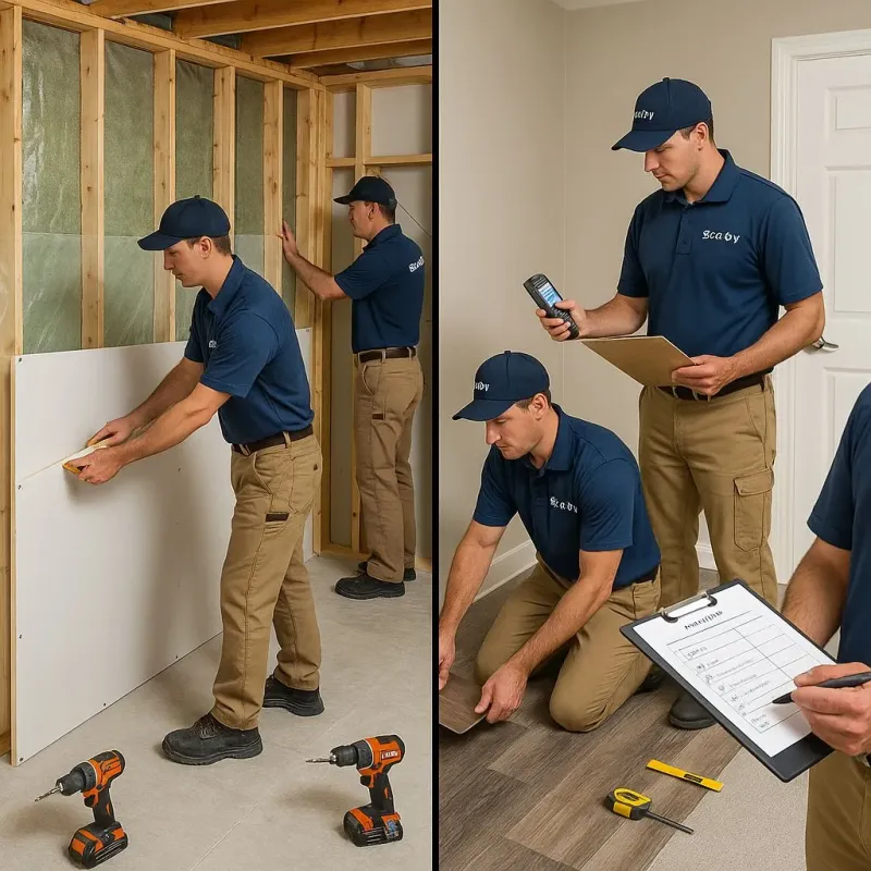 Repairs and Reconstruction process in Nampa, ID