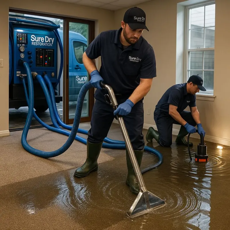 Water Extraction and Removal process in Nampa, ID